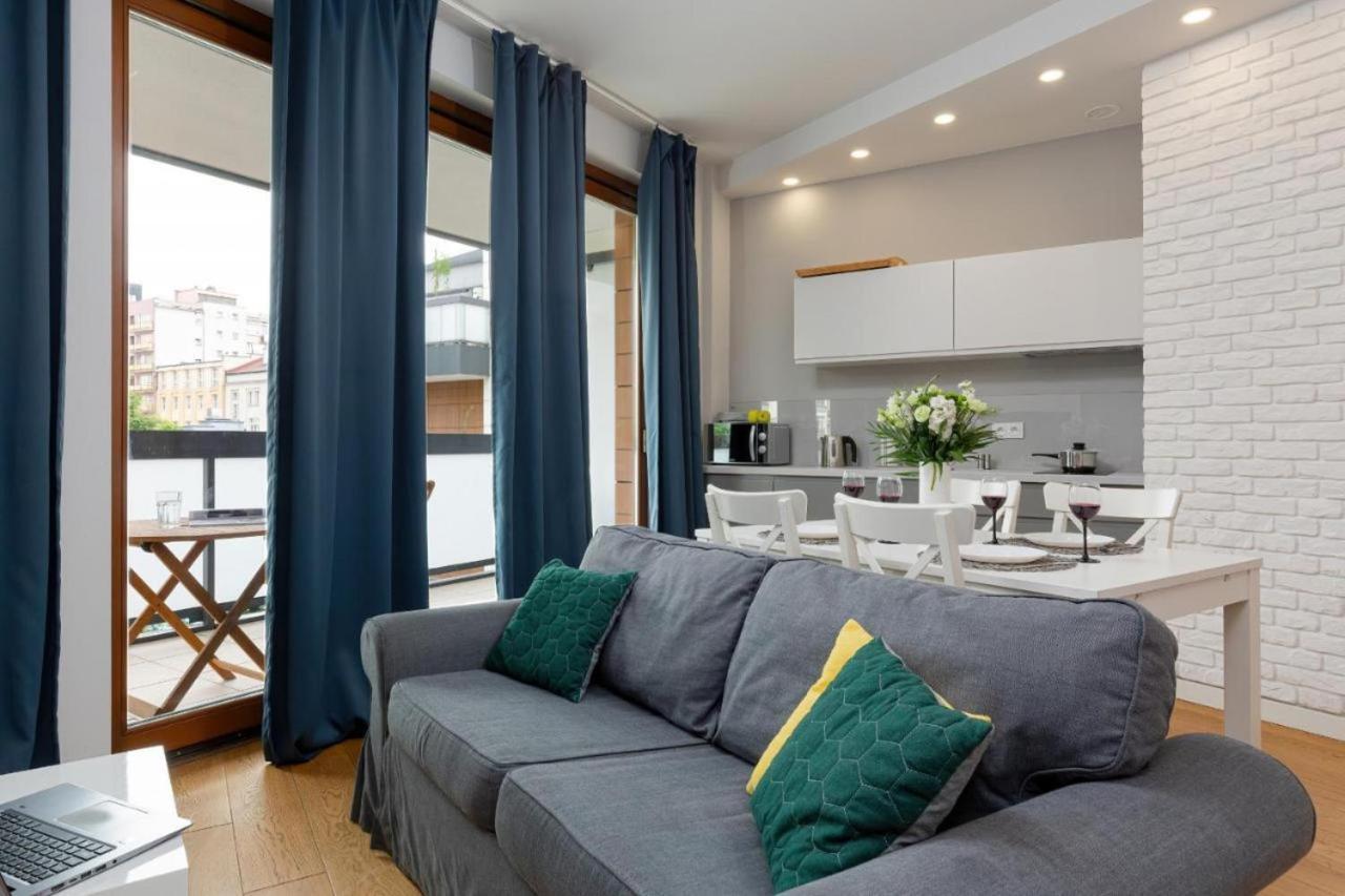 Modern Apartment Near Hilton Warschau Exterior foto
