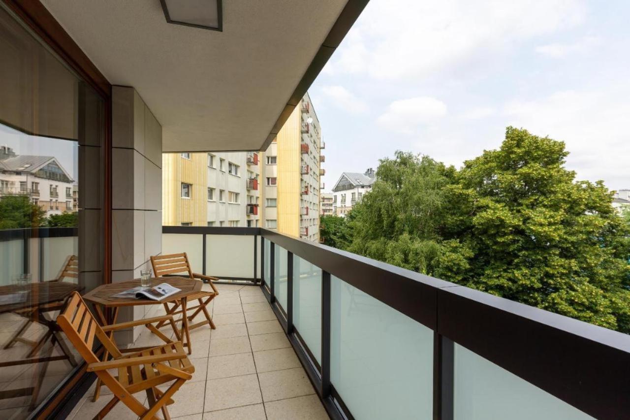 Modern Apartment Near Hilton Warschau Exterior foto