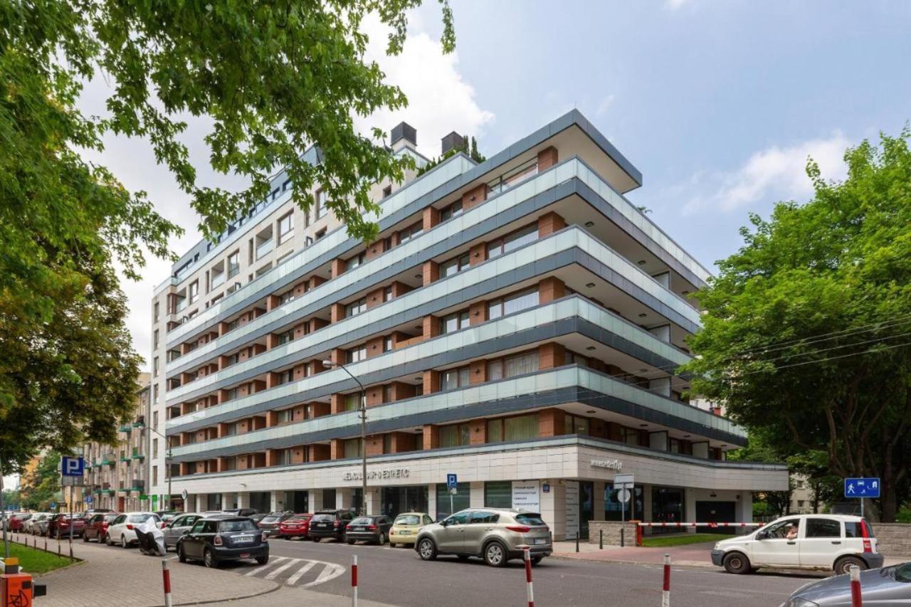 Modern Apartment Near Hilton Warschau Exterior foto