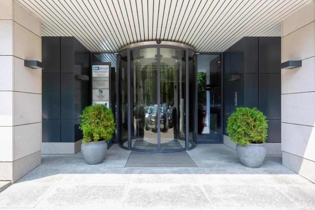 Modern Apartment Near Hilton Warschau Exterior foto